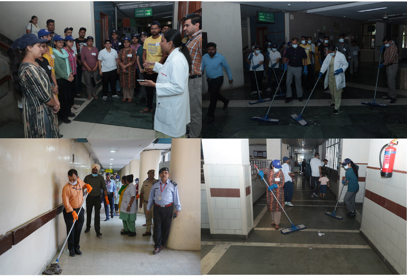In An Inspiring Display, NSS Volunteers From NINE Step Up Amid Strike, Ensuring Patient Well-Being Through Exemplary Efforts